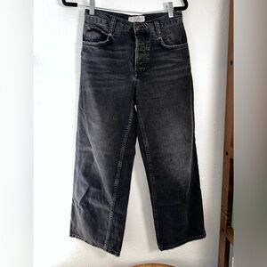 We The Free Women's Black Cropped Jeans